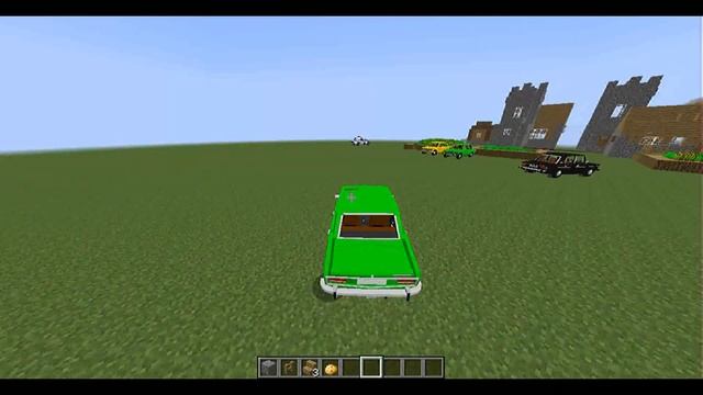 MINECRAFT ОБЗОР НА МОД ВАЗ 2103 -2106 смотреть онлайн