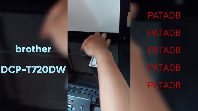 brother DCP-T720DW printer - Photocopy, Back to back xerox tutorial смотреть онлайн