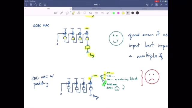 24 -- CN350 ECBC and CBC-MAC variants with padding смотреть онлайн
