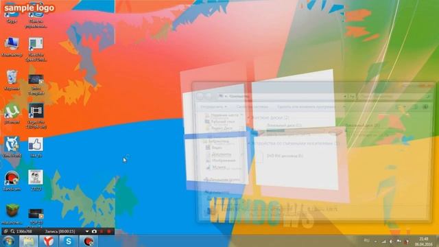 Туториал #2 как установить курсор мыши на Windows 7 смотреть онлайн
