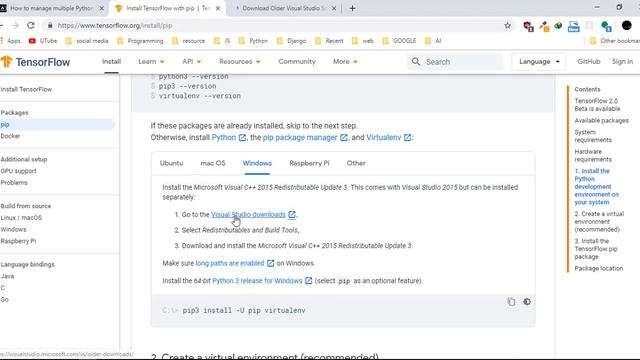 Tensorflow installation problem with pip in windows 10 [FIXED] смотреть онлайн