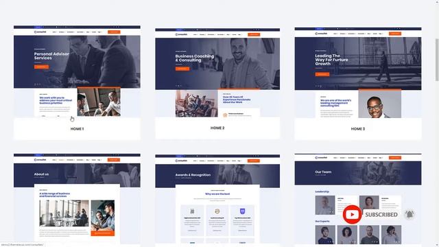 Consultek - Consulting Business WordPress Theme смотреть онлайн