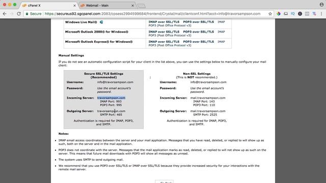 Create an email account at Siteground and configure it with your device смотреть онлайн