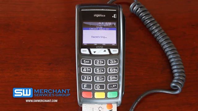 How To Run A Sale With Chip Card ICT250 смотреть онлайн