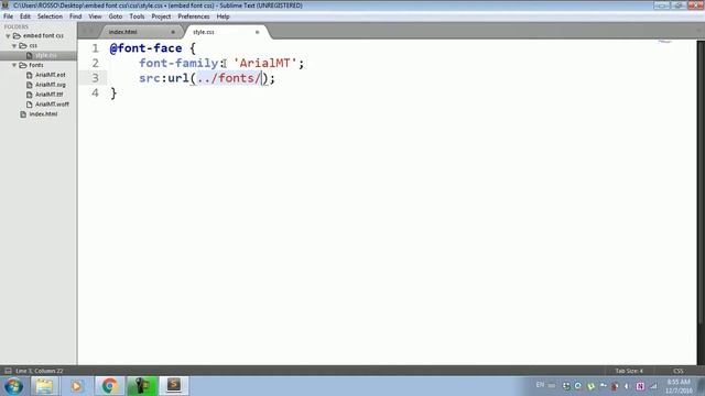 CSS | How to embed font css? смотреть онлайн