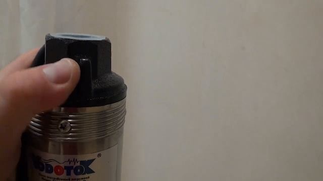 Погружной насос VODOTOK БЦПЭ-75-0.5-32M Отличный напор в доме. смотреть онлайн
