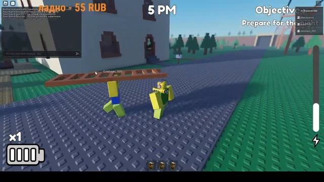 Играем в Роблокс Residence Massacre смотреть онлайн