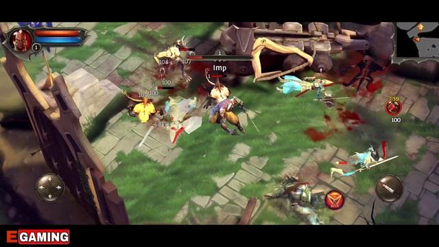 Dungeon Hunter 4(DH4) Gameplay Android смотреть онлайн