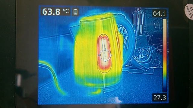 Тепловизор FLIR C2 и чайник смотреть онлайн