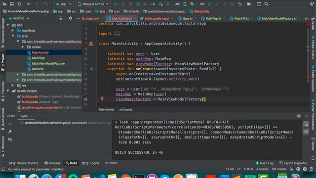Android ViewModel with ViewModelFactory in Hindi | Kotlin | Jetpack Components смотреть онлайн