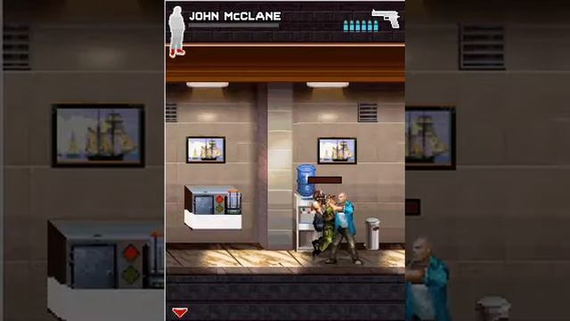 (J2ME mobile phone game) A Good Day to Die Hard level 1 смотреть онлайн