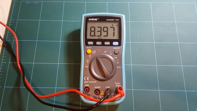 Aneng AN860B+ DMM frequency measurement смотреть онлайн