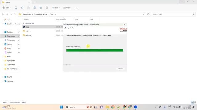 Oracle 11g Installation , Oracle SQL Develloper Instllation By Raj Informatica смотреть онлайн
