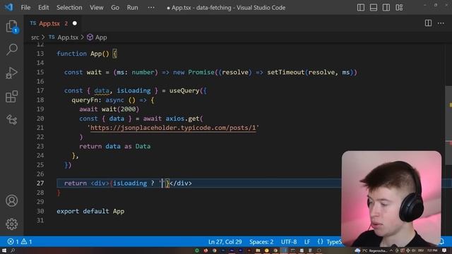 My Favorite Way to Fetch Data in React смотреть онлайн