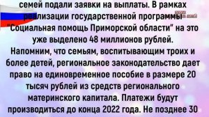 Многодетным семьям единовременное пособие на детей до 17 лет по 20 000 рублей