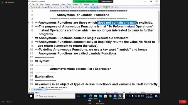 Python Programming (PART 1) | 18 03 22 | New Batch | New Course смотреть онлайн