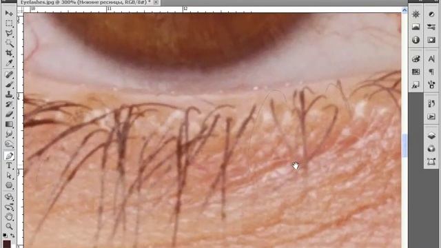 Рисуем ресницы.flv