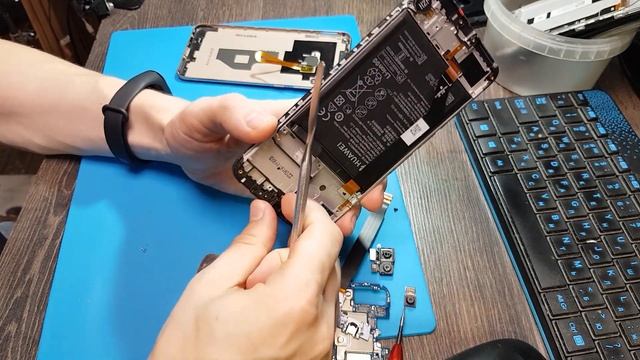 КАК РАЗОБРАТЬ HONOR 8C/HUAWEI HONOR 8C ИНСТРУКЦИЯ ПО РАЗБОРКЕ смотреть онлайн