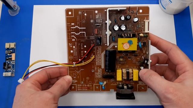 Ремонт монитора Samsung 940N (замена подсветки на светодиодную)