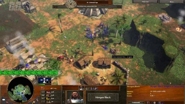 Age of Empires 3 - Mission 5 TEMPLES OF THE AZTECS | Act 1 | Campaign [HARD/1080p] смотреть онлайн