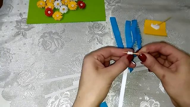 Маленькие цветочки из бумаги смотреть онлайн