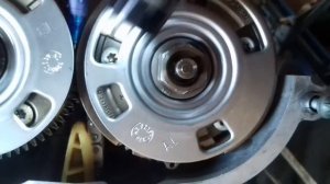 Установка ГРМ на мотор M272 Mercedes W211