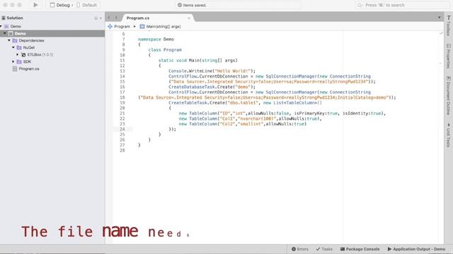 ETLBox Basics - ETL with C# смотреть онлайн