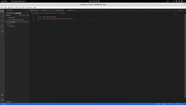 AAC - 1st Lab DBCluster-R1 Ansible Deployment смотреть онлайн
