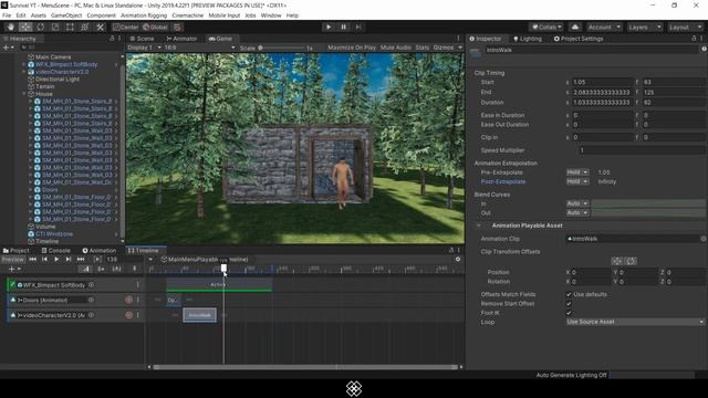 unity кат сцена и timeline смотреть онлайн