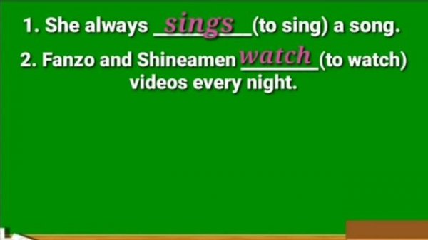 Present Simple Tense | Grammar Exercise