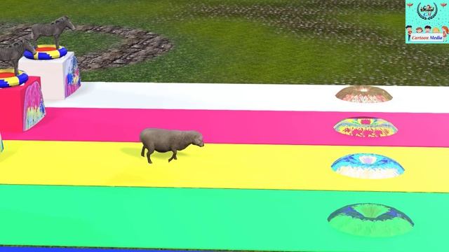 Fountain Crossing Animals Game смотреть онлайн