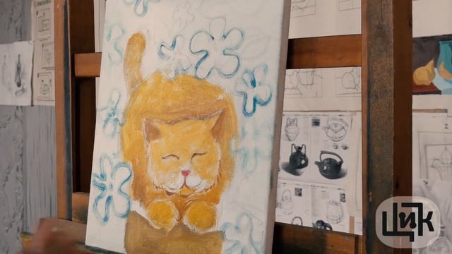 Рисунок маслом/как писать маслом/DEAF/видео урок смотреть онлайн