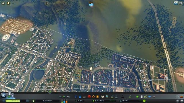 Cities: Skylines #24 Храм на вершине горы! смотреть онлайн