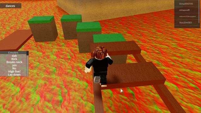 RobloxPlayerBeta  Пол это лава(игра недоделана).avi