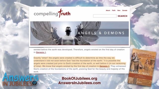 When Were the Angels Created? Answers In Jubilees: Part 11 смотреть онлайн