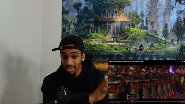 Total War: Warhammer 2 – The Queen and the Crone Cinematic Trailer | REACTION | WOOOOOD ELVES! смотреть онлайн