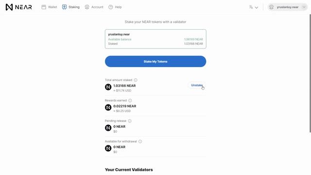 NEAR Wallet - обзор браузерного кошелька для блокчейна Near