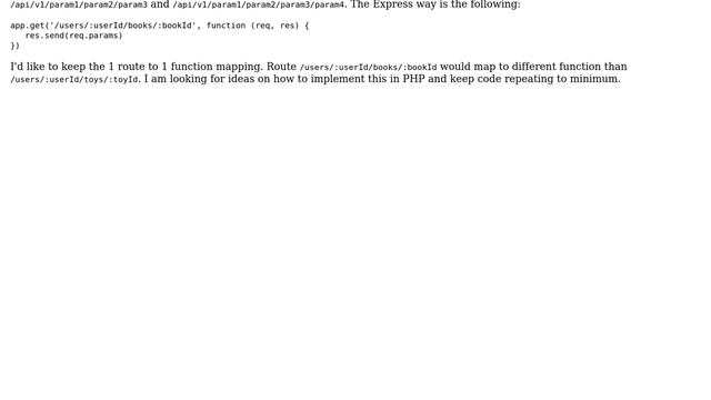 Extending PHP REST API Controller design to complex routes смотреть онлайн