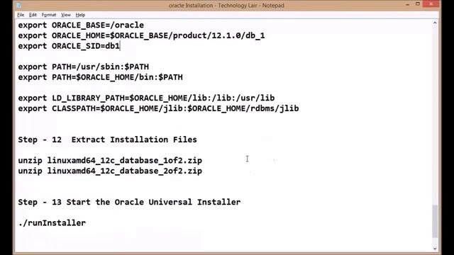 Instalação Oracle 12c Linux смотреть онлайн