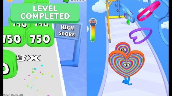 Layer Man 3d VS Layer Runner 3D - ASMR Gameplay (Max Level)