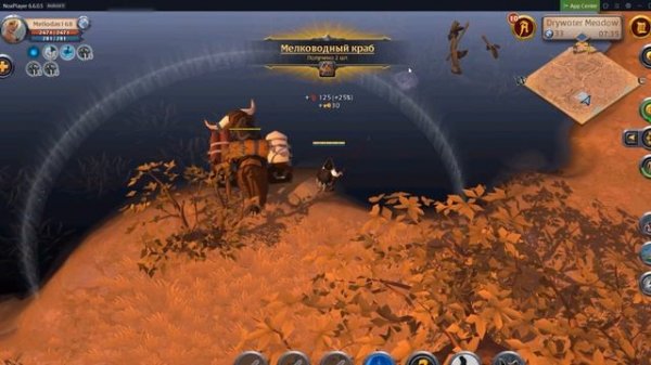 Albion Online fishing bot NOX Player (Android client)