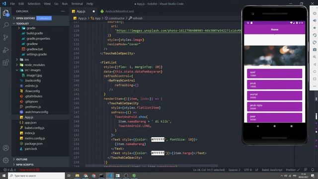 Mengenal RefreshControl Component - Tutorial React Native 2021 (44/54) смотреть онлайн
