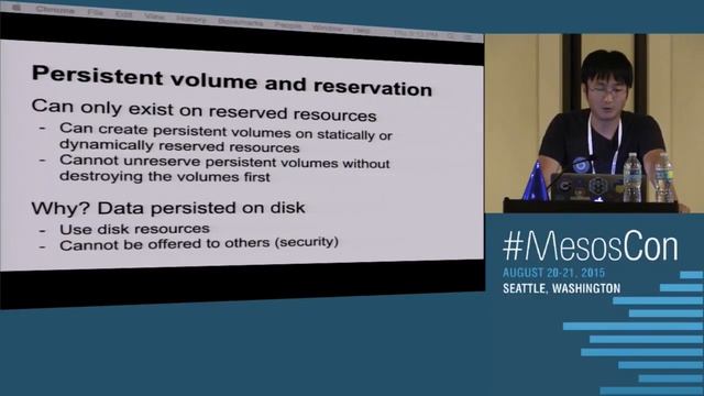 Supporting Stateful Services on Mesos using Persistence Primitives смотреть онлайн