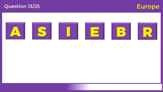 Scrambled Word Game | Can You Guess The Country From Scrambled Letters? - Part 10 смотреть онлайн
