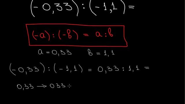 Деление на отрицательное число B1 2 смотреть онлайн