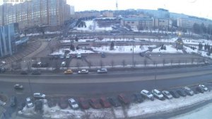 Кемерово бульвар Строителей 6 04 2021 4K Ultra HD Timelapse №1