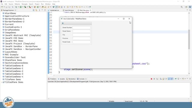 TitledPane | JavaFX GUI Tutorial for Beginners смотреть онлайн