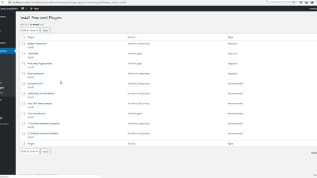 Catana - Install The Theme and Import Demo Content смотреть онлайн