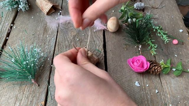 Новогодняя елочка с гирляндой своими руками | как сделать новогодний декор смотреть онлайн