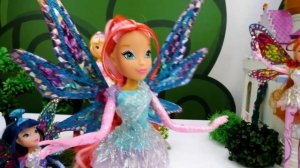 Winx! Куклы Винкс Блум, Стелла и Флора ищут единорога! Игры для девочек про волшебство | @GullGirl